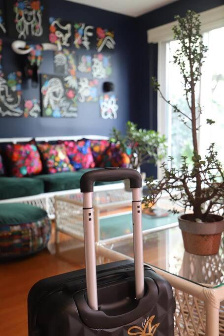 Luxurious Mid Century Modern Folk Art Home Mexico-stad Buitenkant foto